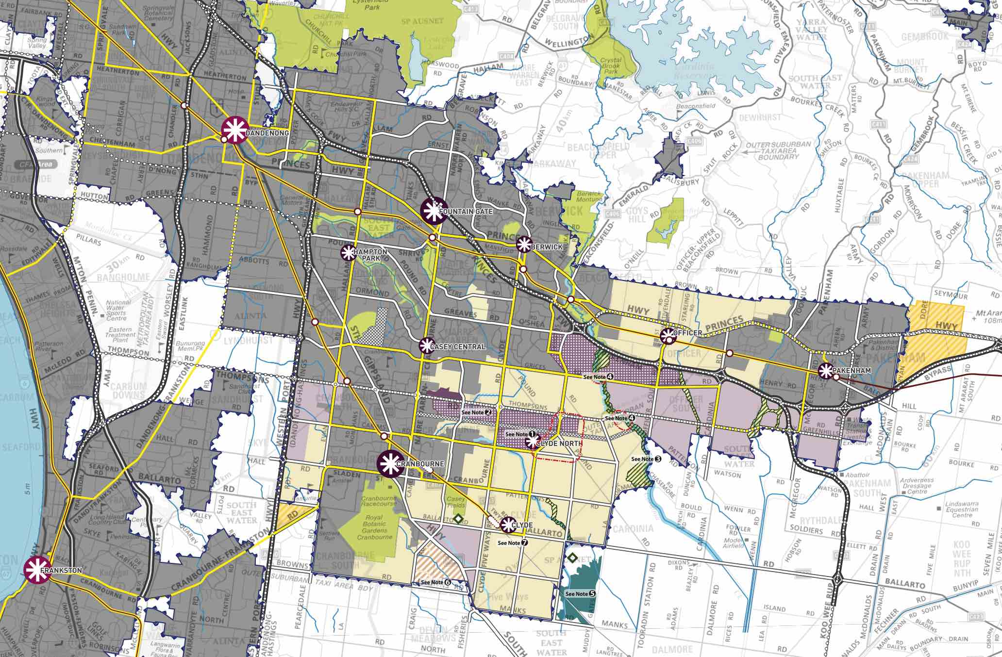 Melbourne South East Growth Corridor Community Concept Plan - vpa.vic.gov.au